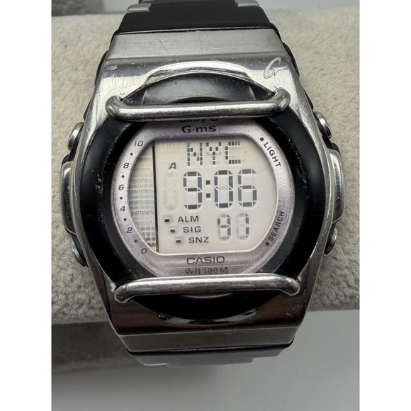 Casio Accessories - Casio Baby-G GMS MSG-161C New Battery Ladies Watch 36MM 6"‎ Mod 3005